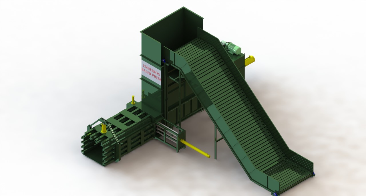 Hydraulic Baling Press